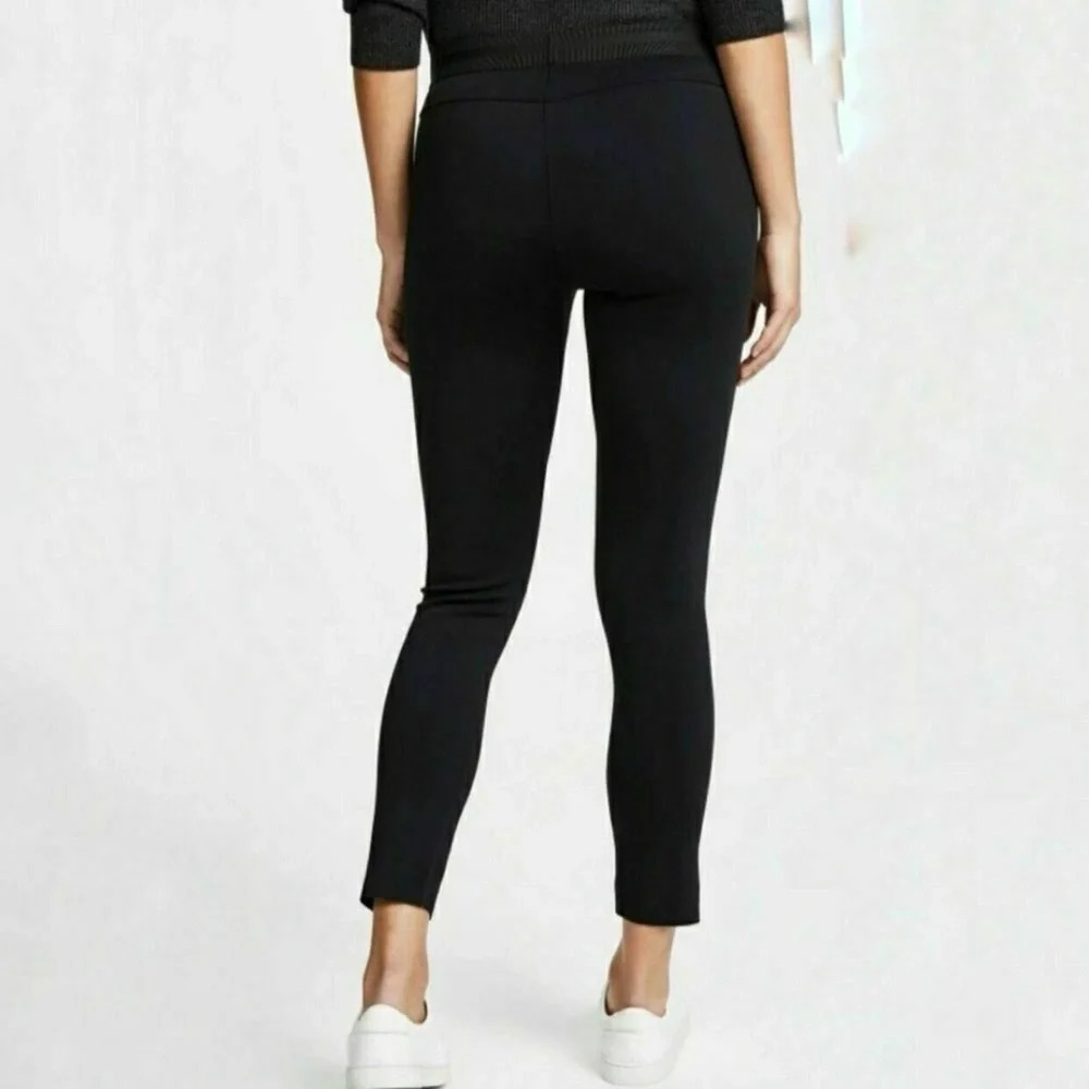 J Brand Quinn Sculpted Scuba Leggings, Black, Large, EUC - Picture 2 of 9